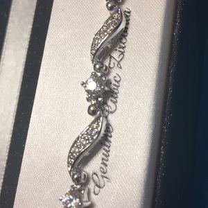 Cubic Zirconia Tennis Bracelet..